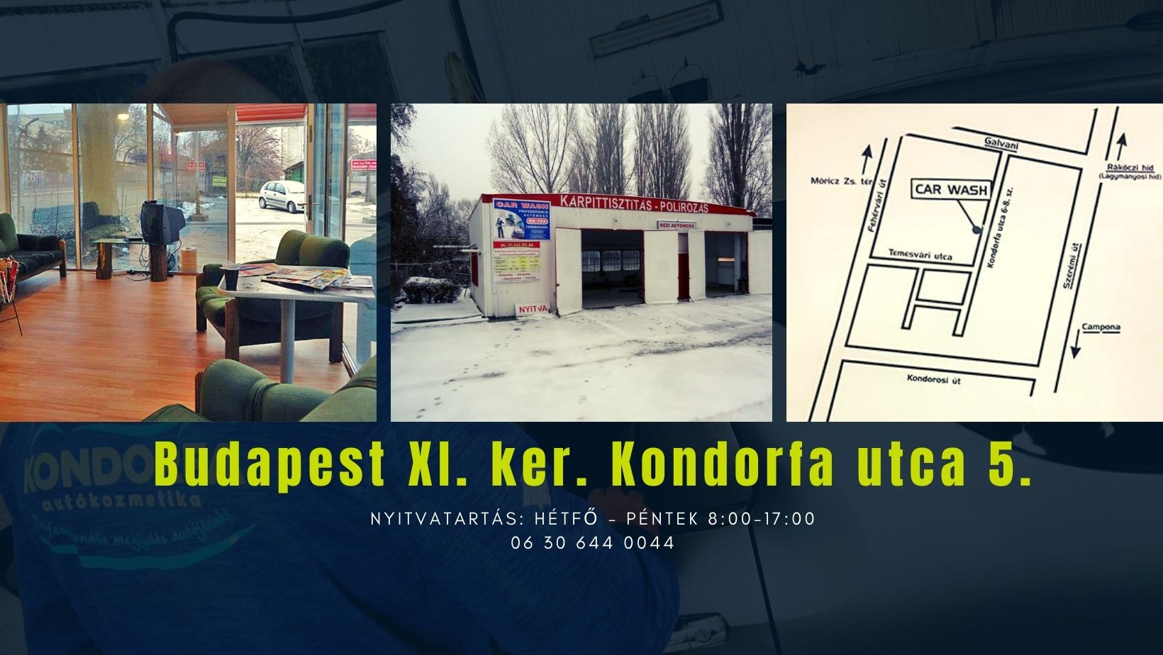 Kondorfa Autókozmetika Budapest XI. kerület