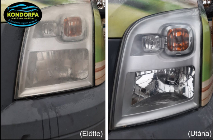 Kondorfa Car Detailing headlight polishing